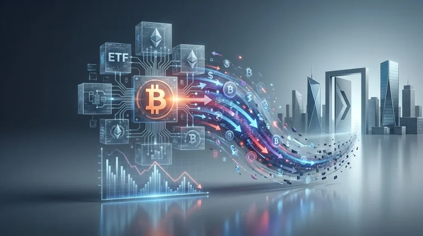Bitcoin ETF outflows and Bitcoin crash risk