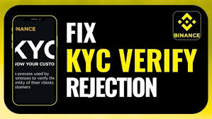Binance KYC Rejected
