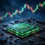 Nvidia stock prediction chart with NVDA shares under pressure after Microsoft Maia 300 announcement